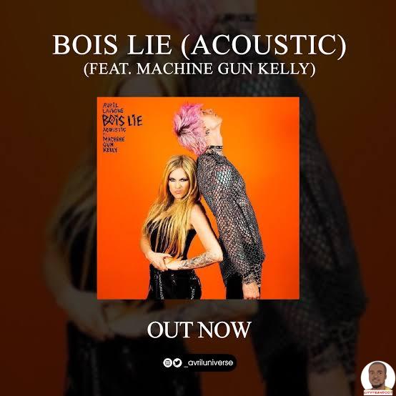 Avril Lavigne — Bois Lie Acoustic ft. Machine Gun Kelly