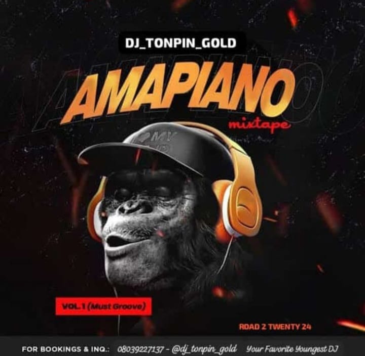 DJ Tonpin Gold Amapiano ROAD TO 2024